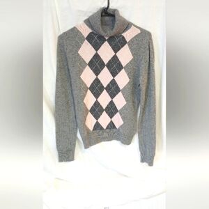 Womens Apt.9 Cashmere Turtle Neck Sweater SZ Medium